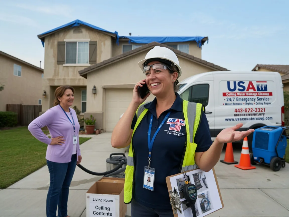 Ceiling Water Damage Restoration Cedarpines Park, CA FAQs